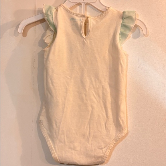 Teal and gold tulle outfit. Onesies and a sparkle tulle skirt size 18 months - Picture 6 of 9